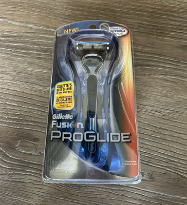 Gillette Fusion ProGlide Men s 5-Blade Cartridge Razor w/ Trimmer, 2 Cartridges