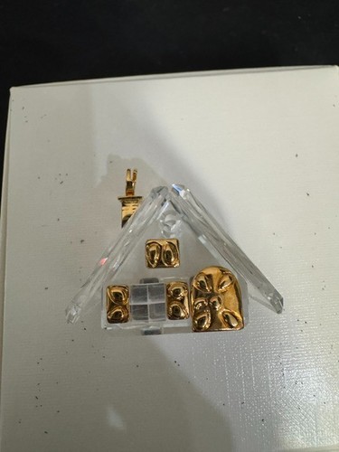 eBay Title Swarovski Christmas Memories Gingerbread House Ornament 219872 w/ Box
