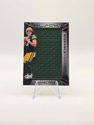 Michael Pratt 2024 Panini Black RC Sizeable Memorabilia Patch SP /150 #SR-MPT