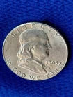 Franklin Half Dollar 1963 50C 90% Silver Circulated Uncertified Philadelphia 148