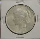 1923 US Peace Silver Dollar $1 AU
