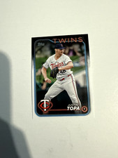 Topps 2024 Baseball Justin Topa Minnesota Twins Pitcher #US47 - 1 Card