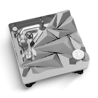 EKWB Velocity 2 Edge CPU Water Block- 1700, D-RGB, Silver Special Edition