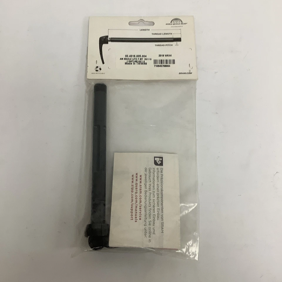 Maxle Lite Front MT 15x110 мм (длина резьбы 158 мм 9 мм, шаг M15x1,50) - Изображение 2 из 3