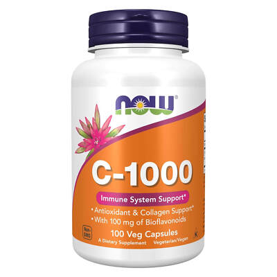 #ad #ad NOW FOODS Vitamin C 1000 100 Veg Capsules $14.21