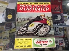VINTAGE MOTOR CYCLIST ILLUSTRATED MAGAZINE OCTOBER, 1962