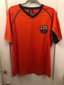 barcelona orange jersey