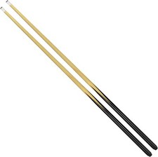 Billiard House Cue Sticks Short Wooden Stick Pool Billiard Bridge Sticks 2 P...