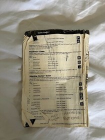 Galoob Game Genie Nintendo NES Game Cart Adapter Manual Codebook  Lot