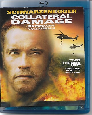 Collateral Damage - BLU-RAY Arnold Schwarzenegger, Elias Koteas  DISC IS MINT