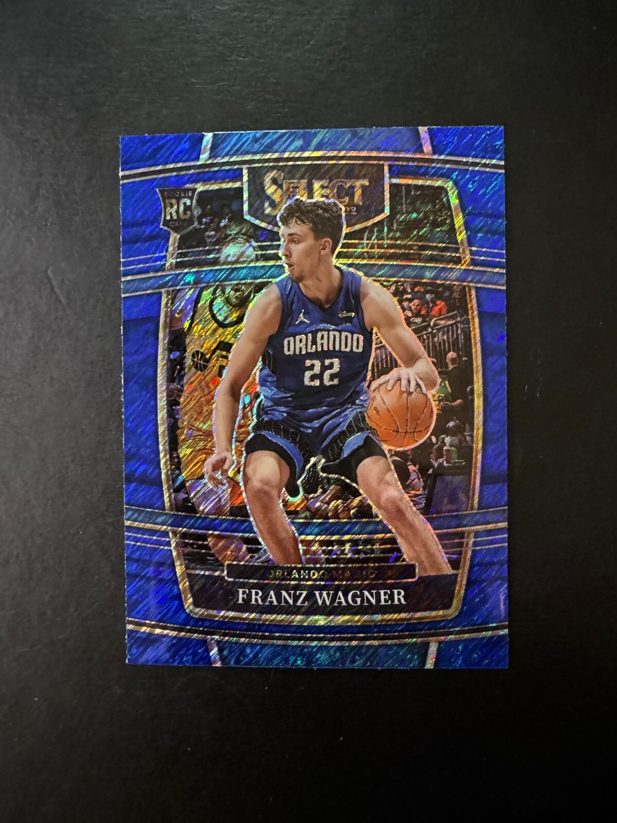 2021-22 Select Franz Wagner RC Concourse Blue Shimmer Prizm #15 Magic Rookie