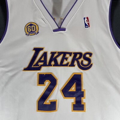 KOBE BRYANT Adidas NBA Los Angeles Lakers 60th Anniversary #24