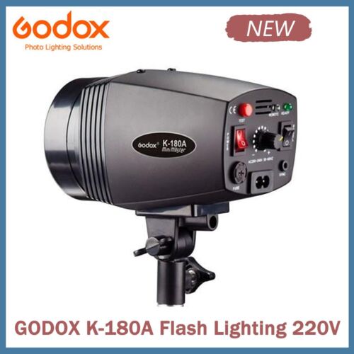 GODOX K180A K-180A 180WS 200V Przenośne Mini Master Studio Lampa błyskowa Stroboskopowa - Zdjęcie 1 z 5