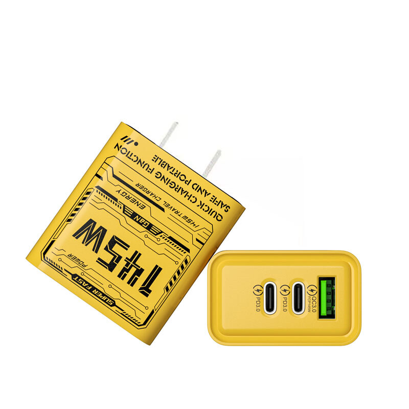 145W Double USB C Fast Wall Charger PD 60W Cable For iPhone 16 15 14 13 Pro Max