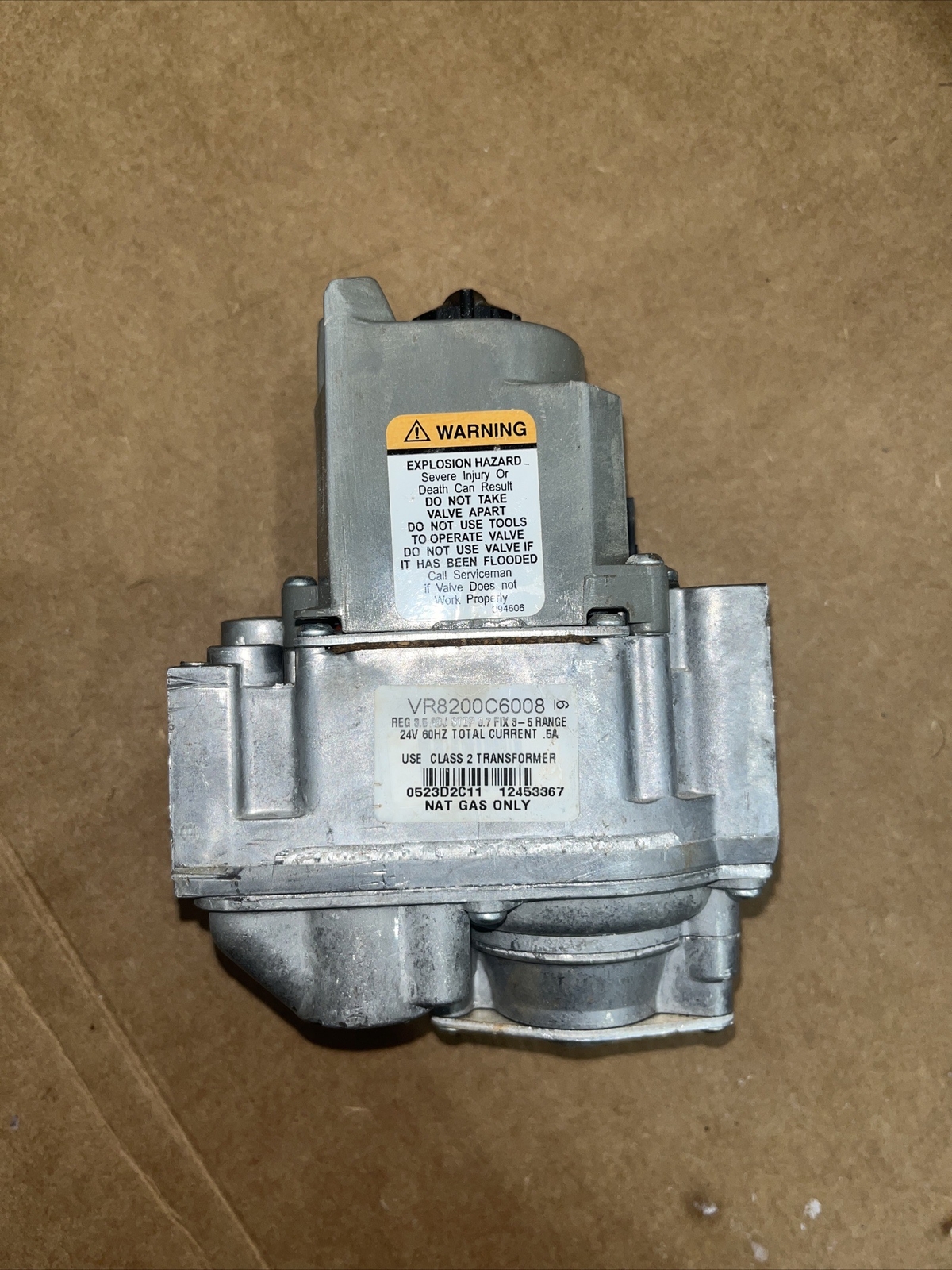 Honeywell VR8200C6008 Gas Value eBay