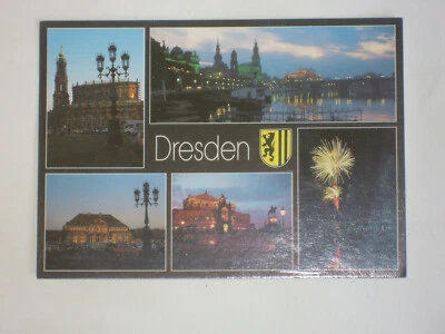Ak Dresden Sachsen, Mehrbildkarte, um 1990, Brück & Sohn Meissen, NEU - Bild 1 von 2