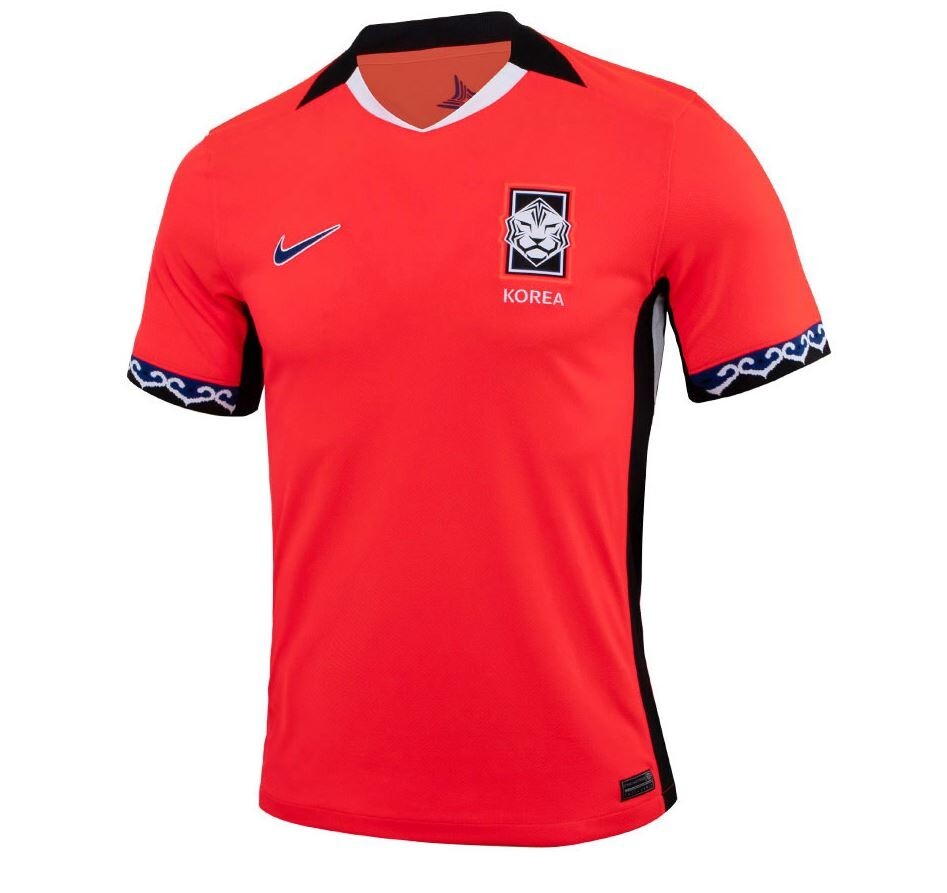 Nike Korea 2025 Home Stadium Jersey (FZ9019) Soccer Uniform T