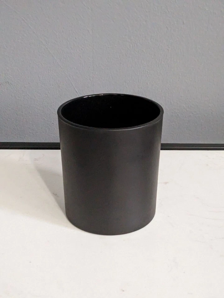 New Black Matte Tumbler Jars 10 oz (Case Of 12) Candle Making Candle Glass Bulk - Image 4 of 4