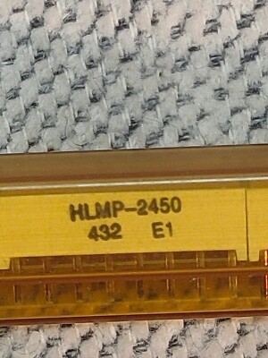 20 Stück HLMP-2450 / 432E1 Balkengrafik, Hewlett Packard