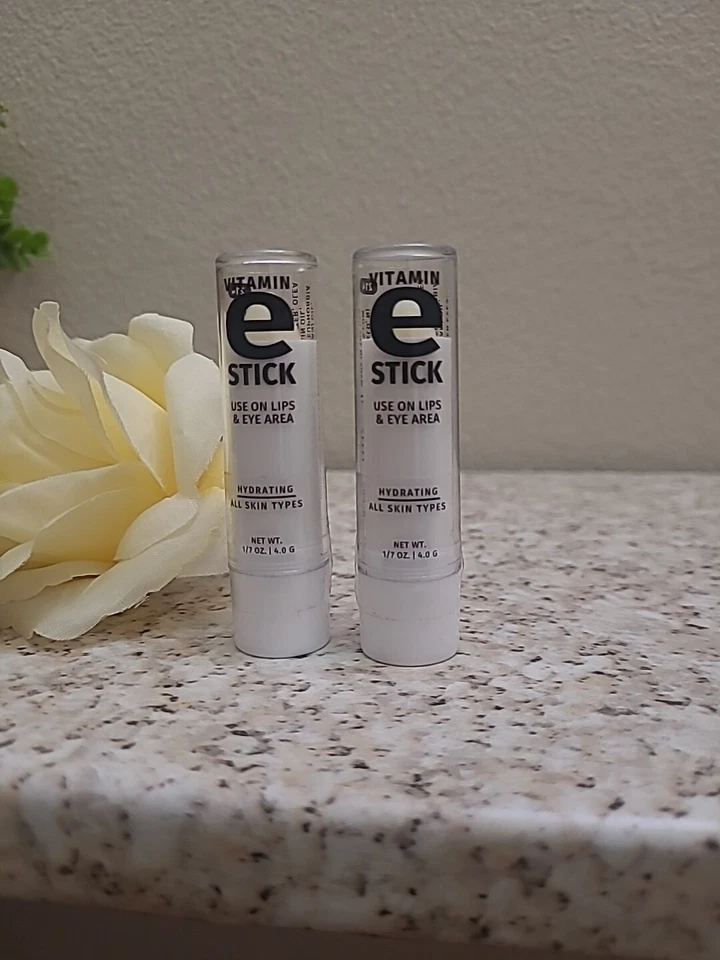 Reviva Labs Vitamina E Stick Todo Tipo de Piel Aceite E Bálsamo Labial 1/7oz -4.o G Paquete de 2 Foto 4 de 4