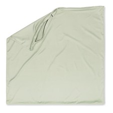 18" x 18" Cover Throw Pillowcases 85/15 Nylon/Spandex Silky Cadet Grey