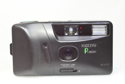 Kyocera P-mini PANORAMA 35mm Point Black & Shoot Film Camera From Japan ...