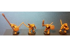 15mm Fantasy Ratmen Command (4 figures)