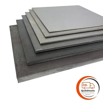 Steel Sheet Plate 1mm 1.2mm 1.5mm 2mm 3mm 4mm 5mm 6mm 8mm Mild Steel - Image 1 of 4