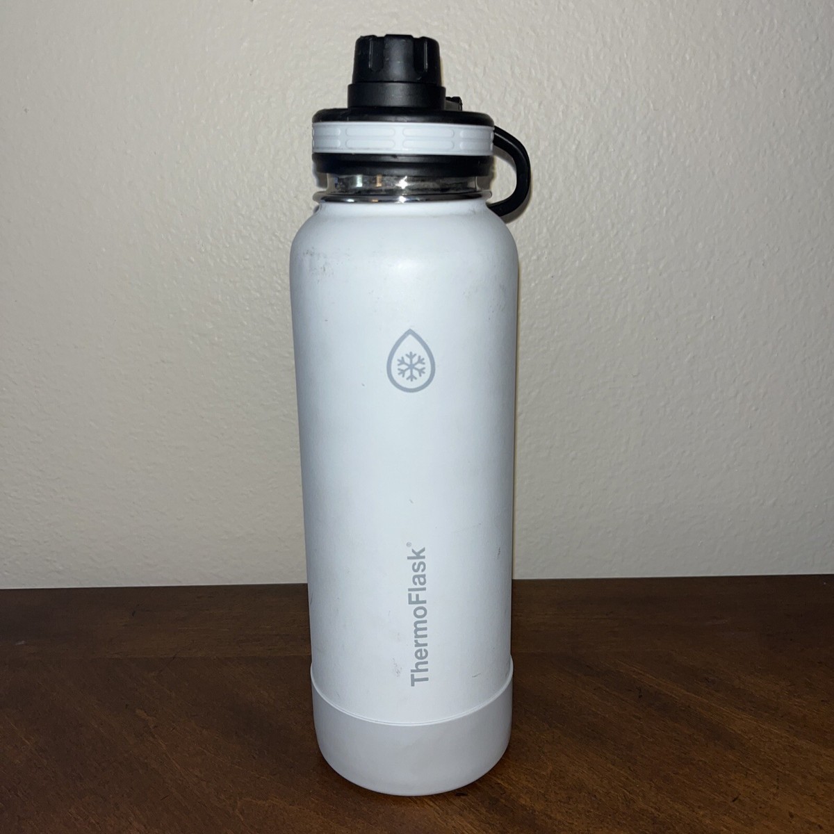 Cream White THERMOFLASK Flask Hydro Water Large Water Bottle 40 oz - Main Image