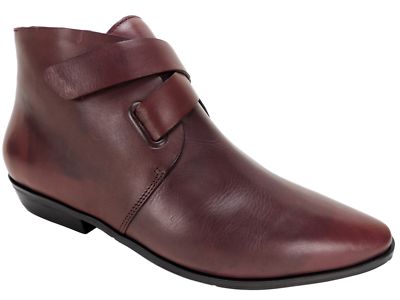 ATELJE 71 Women's Soleh Ankle Boots Cordovan Vachetta Size US 10 / EU 41