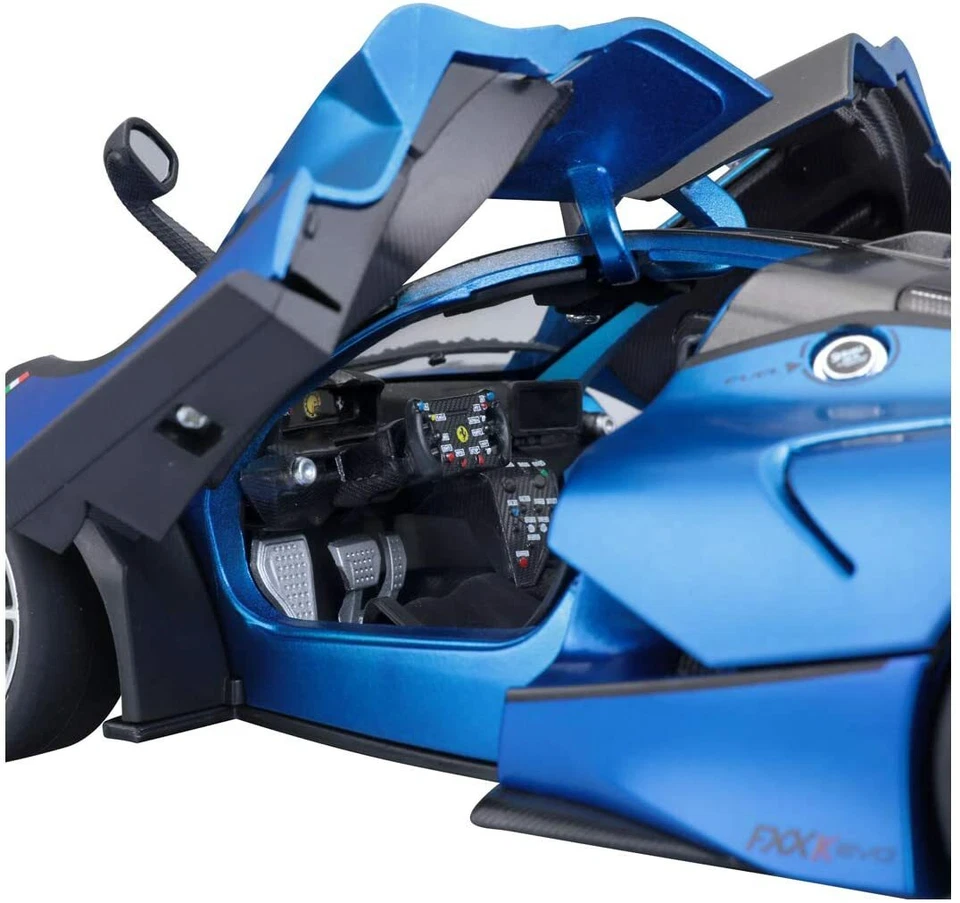 1/18 Tomica Ferrari Signature Series Burago FXX-K EVO Special Color Blue - Image 3 of 4
