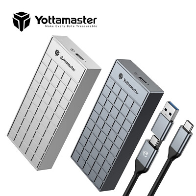 Yottamaster M.2 NVMe Gehäuse USB 4 Übertragung PCIe SSD Gehäuseadapter 40 Gbps