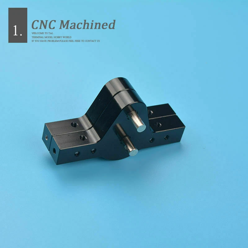 Caixa de transferência de alumínio CNC para caminhões D90 SCX10 RC4WD RC Crawlers D90 #1424 - Imagem 3 de 4