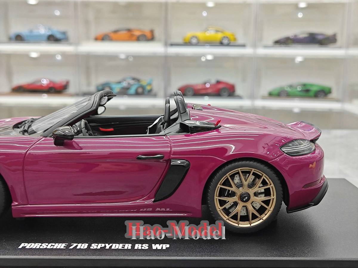 GT Spirit 1:18 Porsche 718 SPYDER RS Limited Car Model Resin
