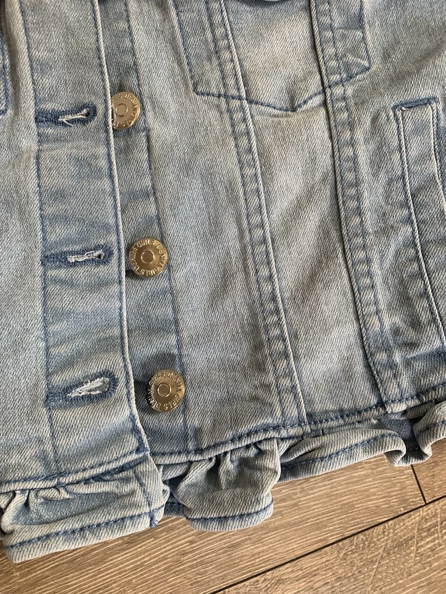 Matalan girls denim clearance jacket