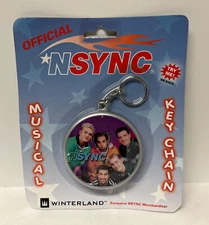 NSYNC Musical Keychain 1999 Winterland In Package NIP