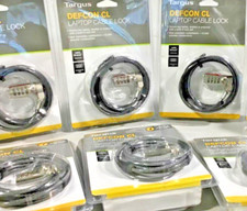 Targus DEFCON T-Lock Resettable Combo Cable Lock for Laptop Computer and Desktop