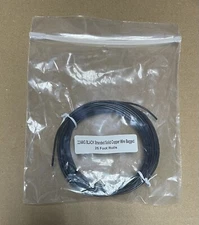 22 AWG Black Wire Solid Copper Tinned Hookup 1 wire 25 Feet 25ft 22 gauge 22ga