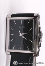 Gucci G-Timeless Rectangle YA138404 Quartz Stainless Steel Watch #M-1415