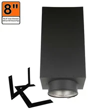 8 In. X 36 In. Square Ceiling Support for Double Wall Chimney Pipe