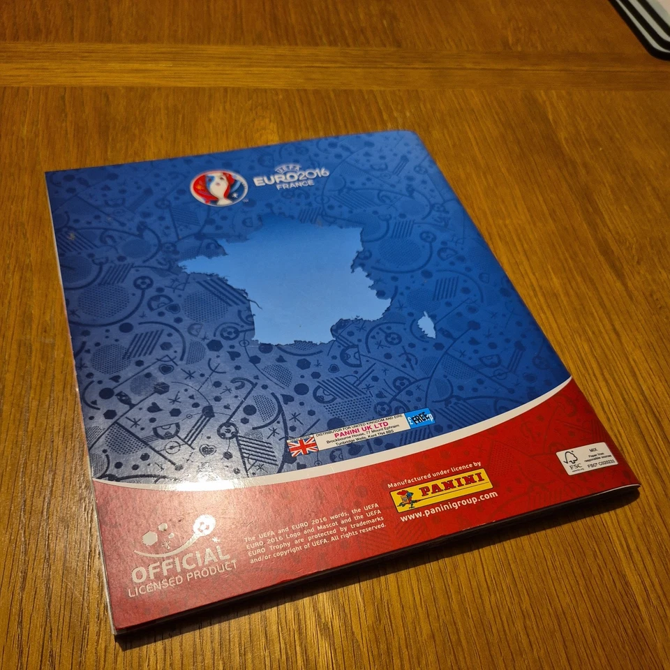 Panini Euro France 2016 Stickers Complete Album Great Condition - Image 4 of 4