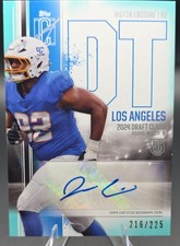 2024 Topps Signature Class - Rookie Class Autographs Justin Eboigbe #RCA-JEB...
