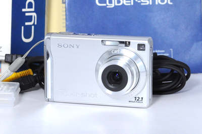 Buy Sony Cyber-shot DSC-W200 12.1MP Digital Camera - Silver online