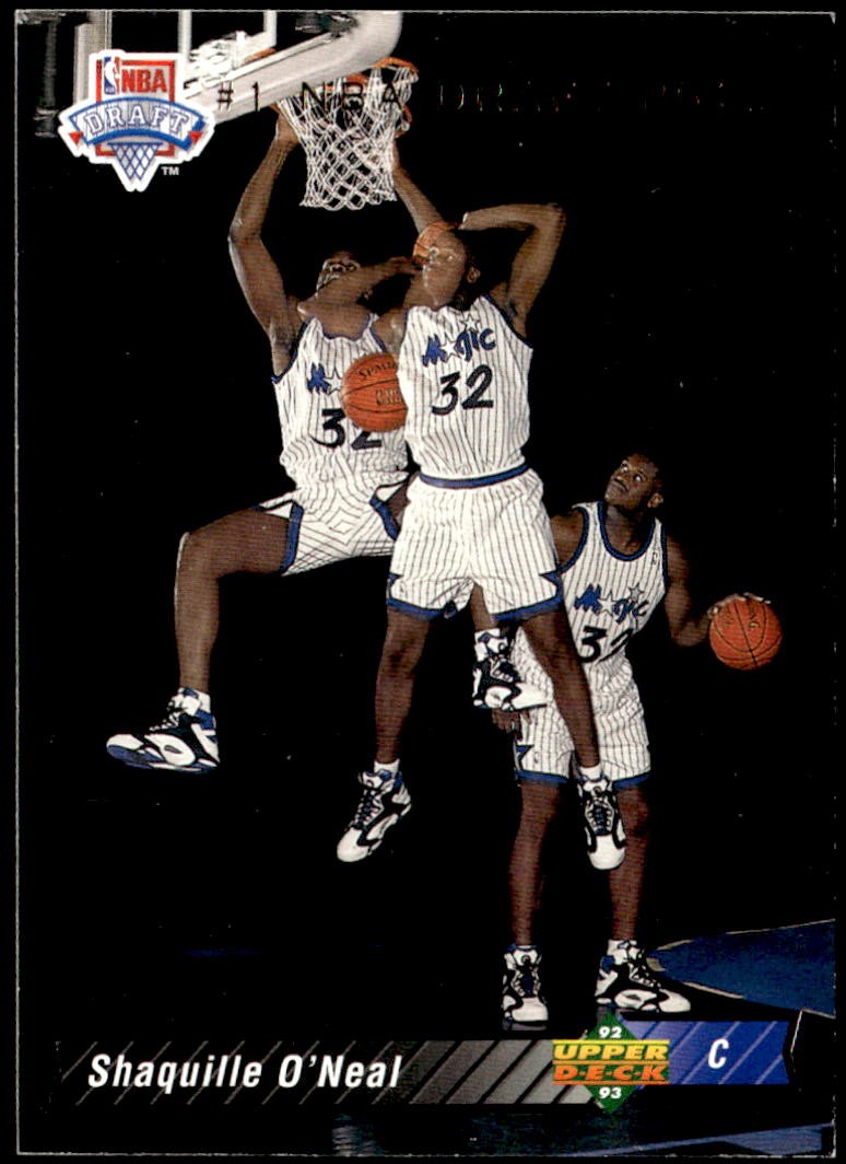 1992-93 Upper Deck #1 Shaquille O'Neal Rookie E1