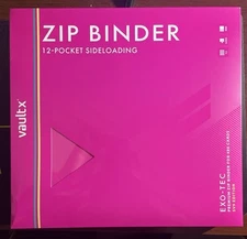 Vault X Pokemon SV9 12-Pocket Zip Binder FIRST EDITION Holds 480 Cards 2025 NEW