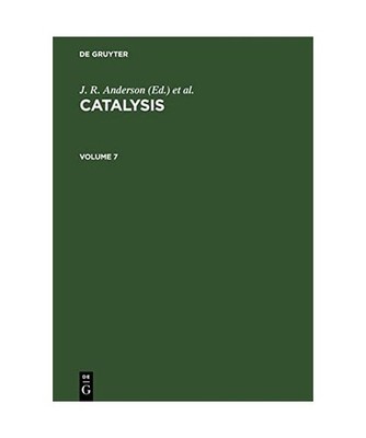 Catalysis. Volume 7