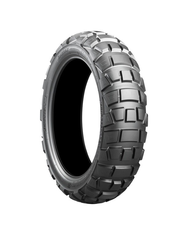 Pneu Bridgestone Battlax AX41R 120/80-18 62P TL M+S pour moto trail et enduro