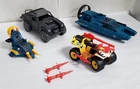 Y-35 VINTAGE 80/90'S COLLECTION OF INCOMPLETE G.I. JOE VEHICLES-TIGER FORCE, +!