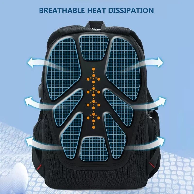 Mochila impermeable para computadora portátil 2025 de 17/20 pulgadas para hombres mochila de viaje en avión para mujeres Foto 2 de 4