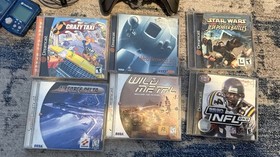 VA1 Sega Dreamcast Console complete in box with 4 game bundle